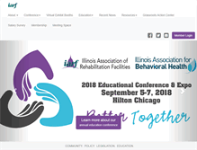 Tablet Screenshot of iarf.org